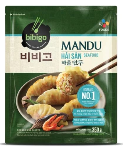 Bánh xếp nhân hải sản mandu loại 350gr