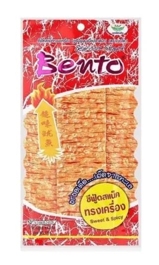Snack mực Bento