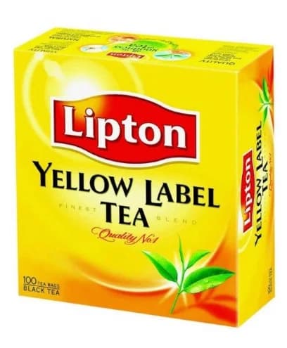 Trà lipton nhãn vàng 100 gói /hộp