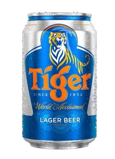 Bia Tiger lon