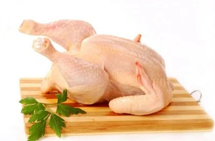 Gà ta làm sạch không chân, không lòng mề