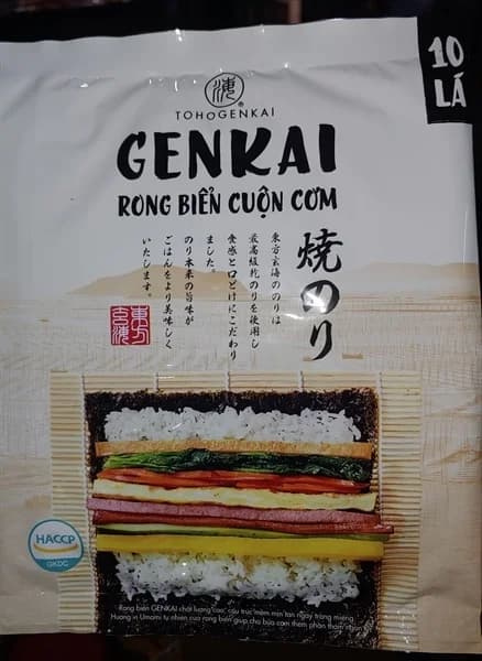 Rong biển cuộn cơm Genkai 20g