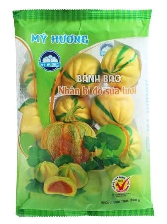 Bánh bao bí đỏ