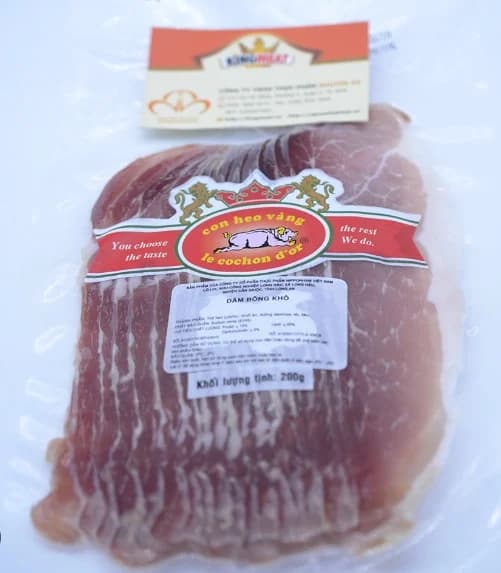 Dăm bông Parmaham cắt lát
