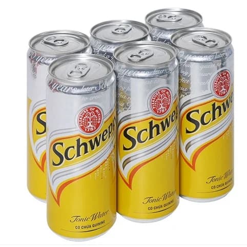 Nước Soda Schweppes 330ml vàng