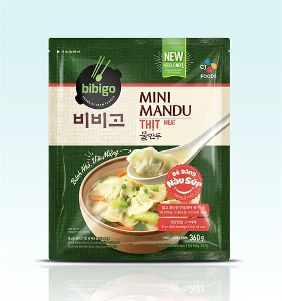 Bánh mini Mandu thịt 360g