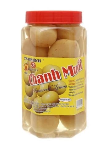 Chanh muối trái 980gr/hũ