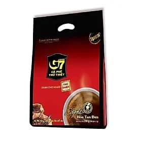 Cà phê G7 hòa tan đen 100 gói x 2gr