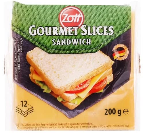 Phô mai lát Zott Sandwich 200gr