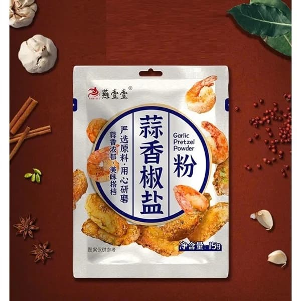 Bột muối tiêu tỏi 15g