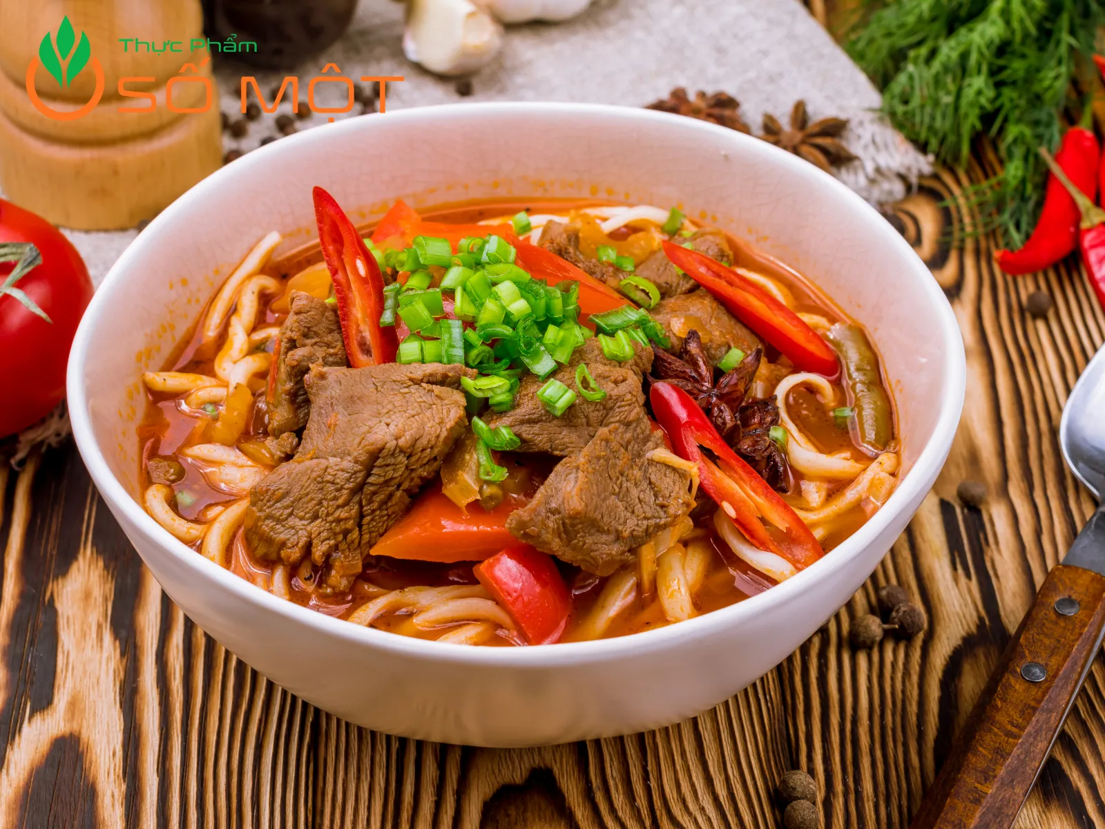 Thực Phẩm Số Một cung cấp trọn gói các nguyên liệu để nấu bún bò