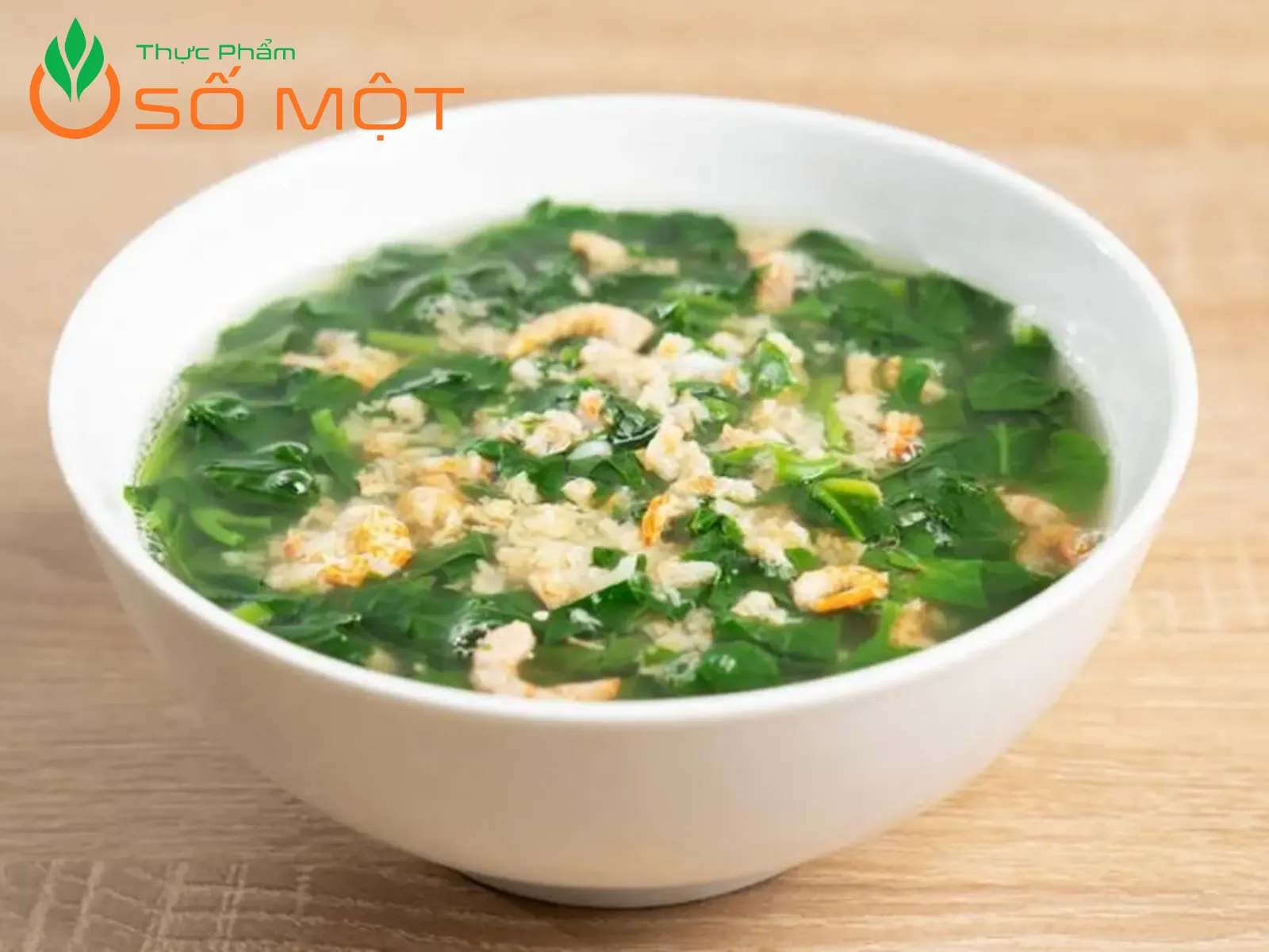 Canh rau mồng tơi nấu tơm là món ngon khoái khẩu