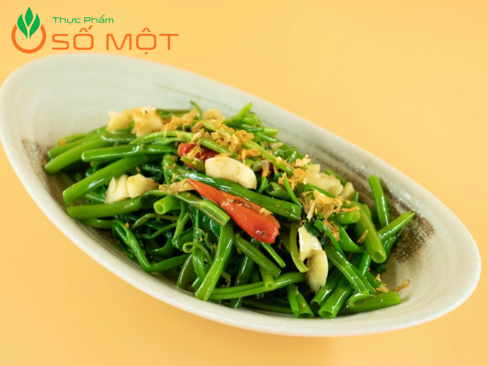 Rau muống xào tỏi món ăn quốc dân