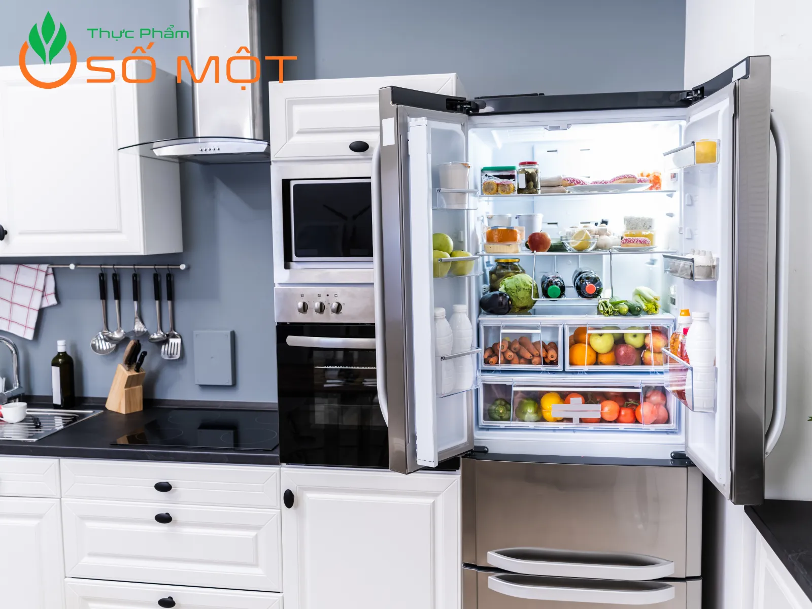 Tôm thẻ được bảo quản ngăn đông (dài hạn), ngăn mát (ngắn hạn)